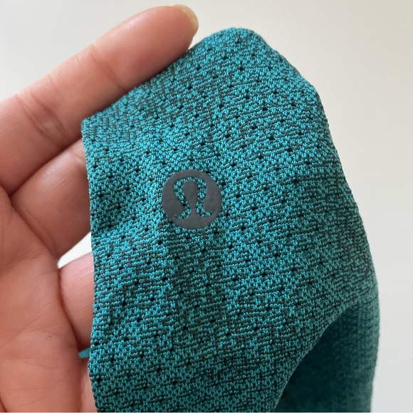 Lululemon Metal Vent Breathe Short Sleeve Shirt Teal Lagoon / Rainforest Green - Picture 7 of 11